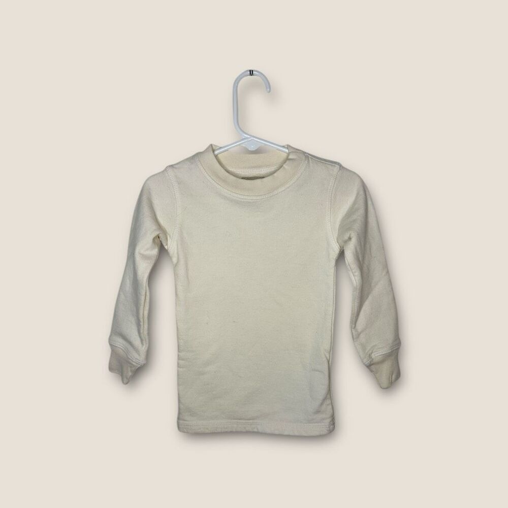 Hey Gang The Kids Sweatshirt in Natural Size 2/3 Years